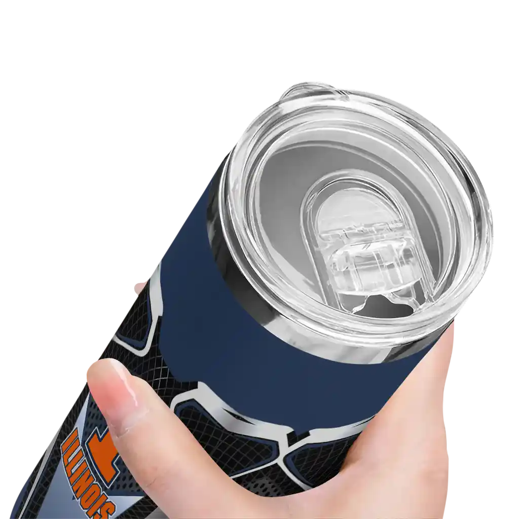custom-illinois-fighting-illini-superman-emblem-blue-black-skinny-tumbler-high-quality.webp