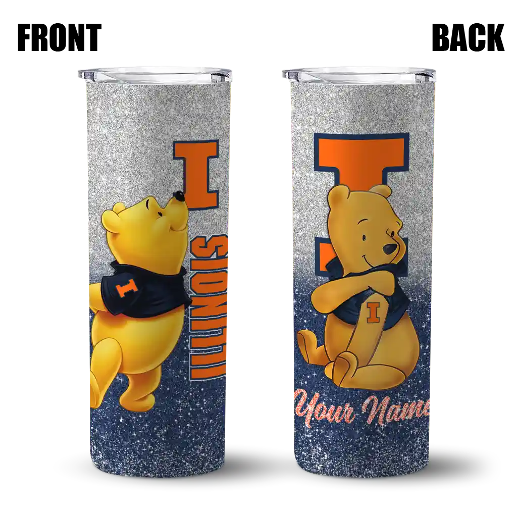 custom-illinois-fighting-illini-winnie-the-pooh-blue-gray-skinny-tumbler-fashion-forward.webp