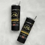 custom iowa hawkeyes helmet belt black skinny tumbler best selling 1.webp