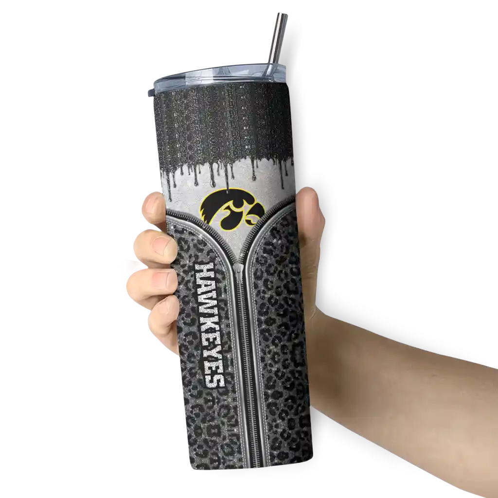 custom-iowa-hawkeyes-sparkle-drip-black-skinny-tumbler-premium-grade.webp