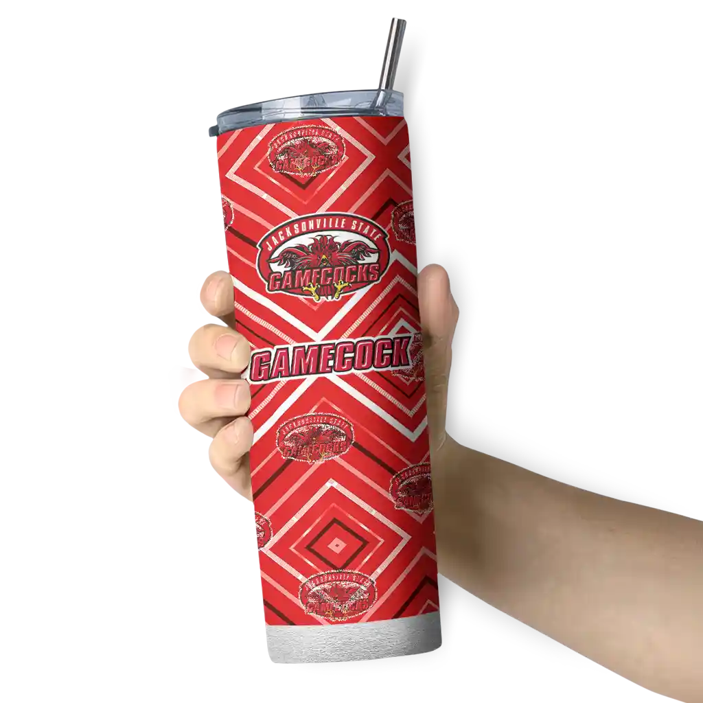 custom-jacksonville-state-gamecocks-zipper-leopard-red-skinny-tumbler-premium-grade.webp