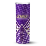 custom-james-madison-dukes-monogram-burst-purple-white-skinny-tumbler-best-selling.webp