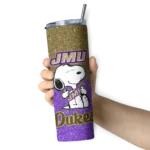 custom james madison dukes snoopy attitude purple skinny tumbler best selling 1 1.webp