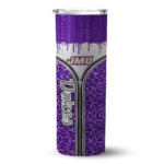 custom-james-madison-dukes-sparkle-drip-purple-skinny-tumbler-best-selling.webp