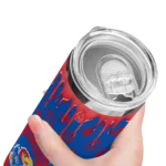 custom-kansas-jayhawks-camo-streak-blue-skinny-tumbler-best-selling.webp