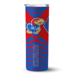 custom-kansas-jayhawks-camo-texture-blue-skinny-tumbler-best-selling.webp