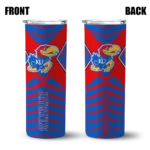 custom-kansas-jayhawks-camo-texture-blue-skinny-tumbler-best-selling.webp