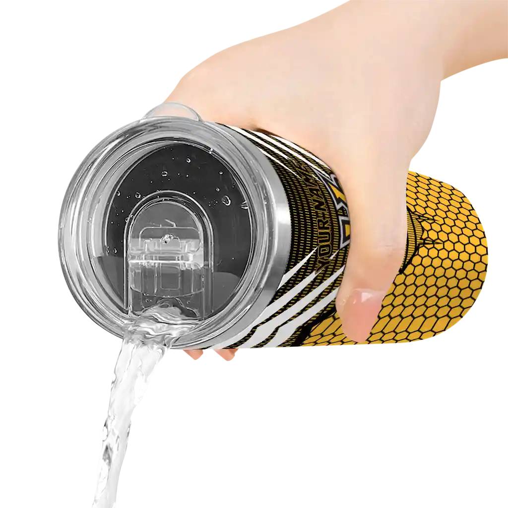 custom-kennesaw-state-owls-chevron-stripes-gold-skinny-tumbler-latest-model.webp