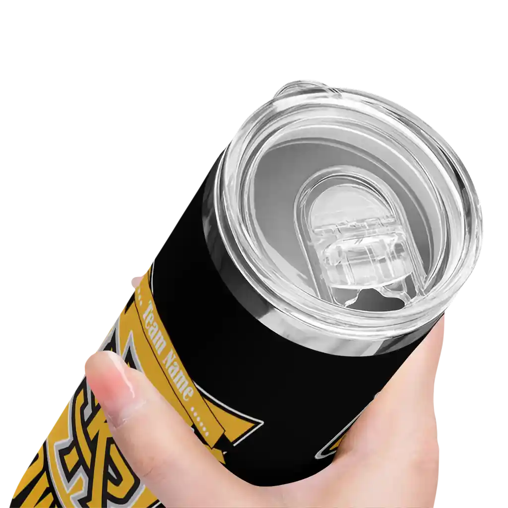 custom-kennesaw-state-owls-helmet-belt-gold-black-skinny-tumbler-high-quality-5.webp