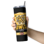custom-kennesaw-state-owls-helmet-belt-gold-black-skinny-tumbler-best-selling.webp