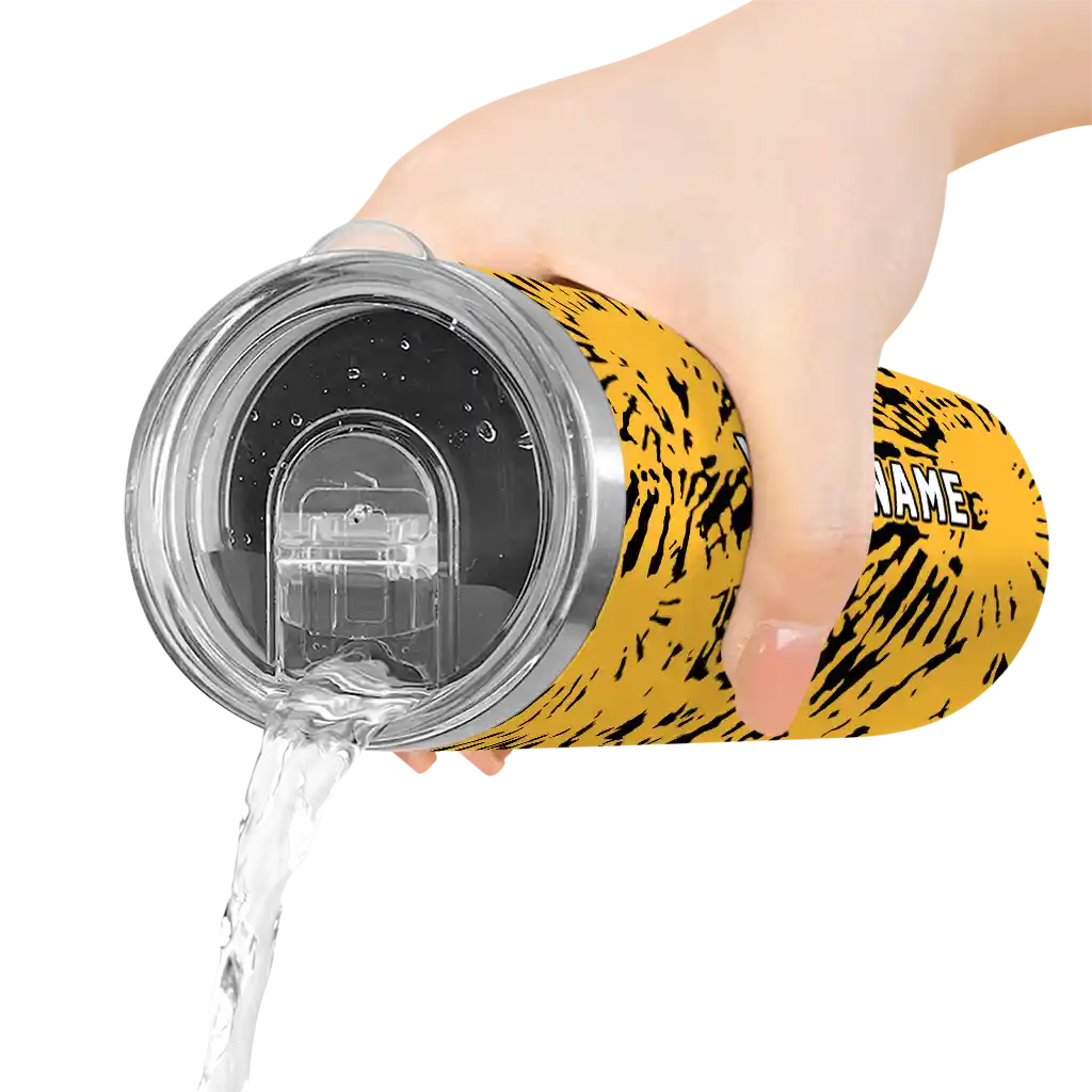 custom-kennesaw-state-owls-metallic-grid-gold-skinny-tumbler-latest-model.webp