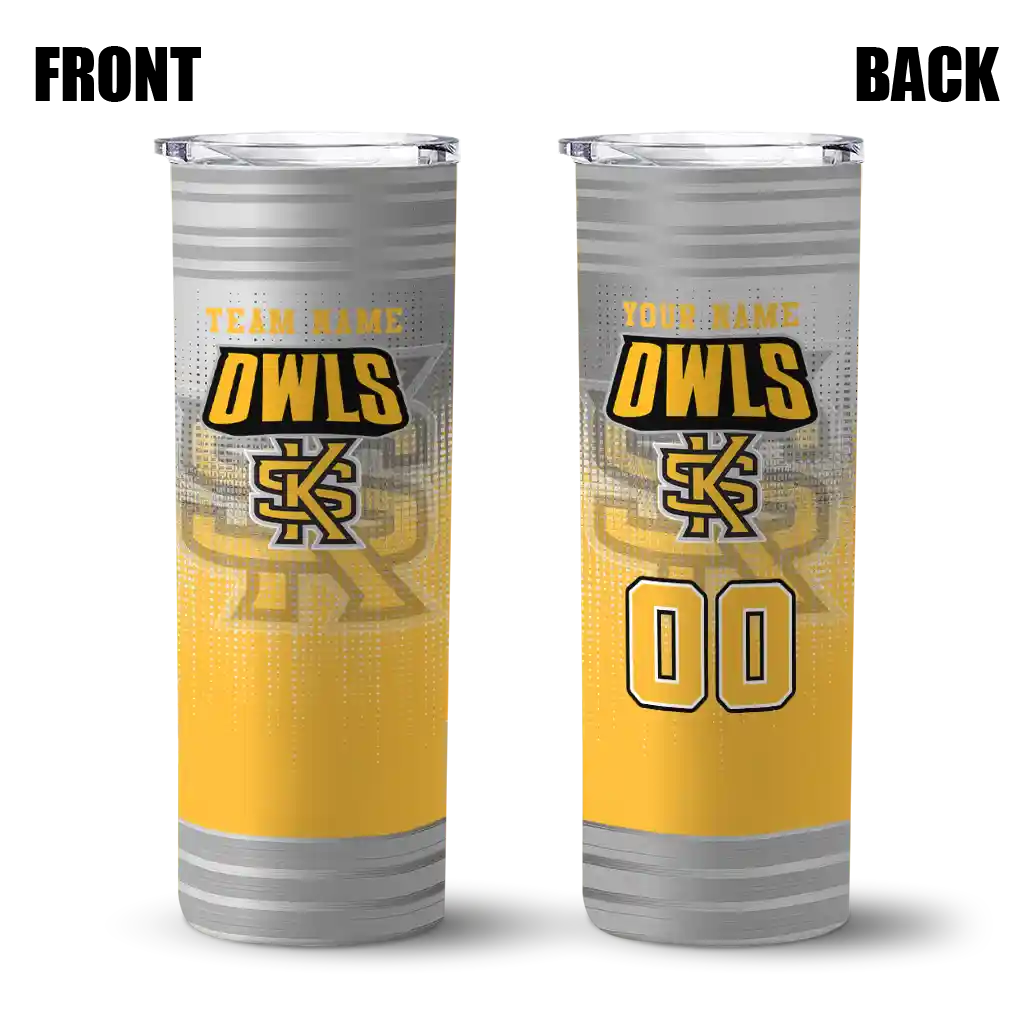 custom-kennesaw-state-owls-swirl-texture-gold-skinny-tumbler-fashion-forward.webp