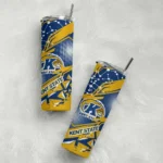 custom-kent-state-golden-flashes-helmet-clash-navy-blue-skinny-tumbler-best-selling.webp