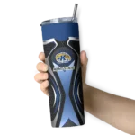 custom-kent-state-golden-flashes-superman-emblem-navy-blue-black-skinny-tumbler-best-selling.webp