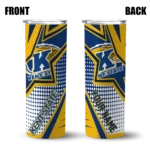 custom-kent-state-golden-flashes-web-stripes-navy-blue-white-skinny-tumbler-best-selling.webp