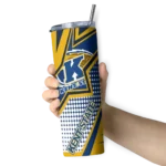 custom-kent-state-golden-flashes-web-stripes-navy-blue-white-skinny-tumbler-best-selling.webp
