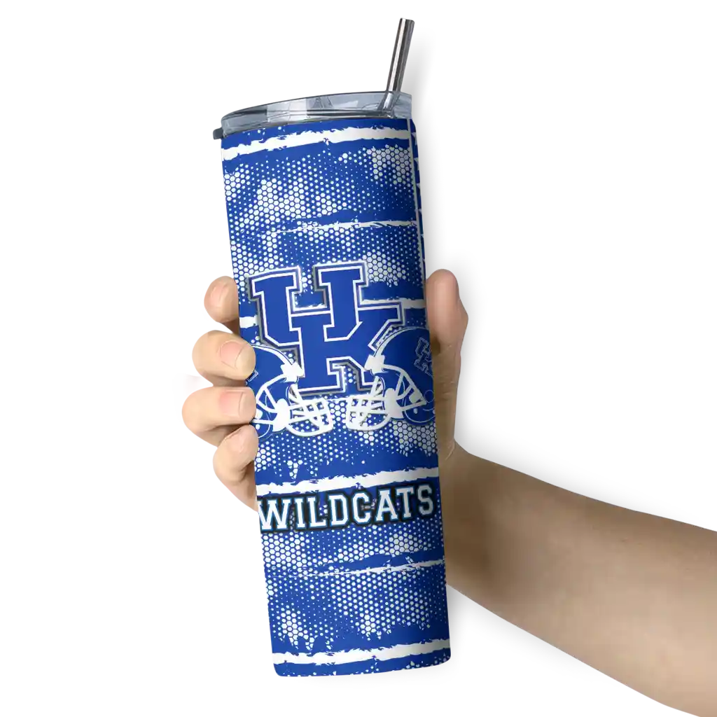 custom-kentucky-wildcats-chevron-patch-blue-skinny-tumbler-premium-grade-1.webp