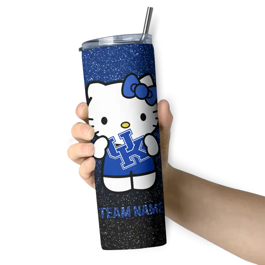 custom-kentucky-wildcats-hello-kitty-blue-black-skinny-tumbler-premium-grade.webp