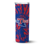 custom-la-tech-metallic-grid-blue-skinny-tumbler-best-selling.webp