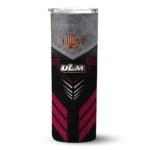 custom-louisiana-monroe-warhawks-hexagon-honeycomb-red-black-skinny-tumbler-best-selling.webp