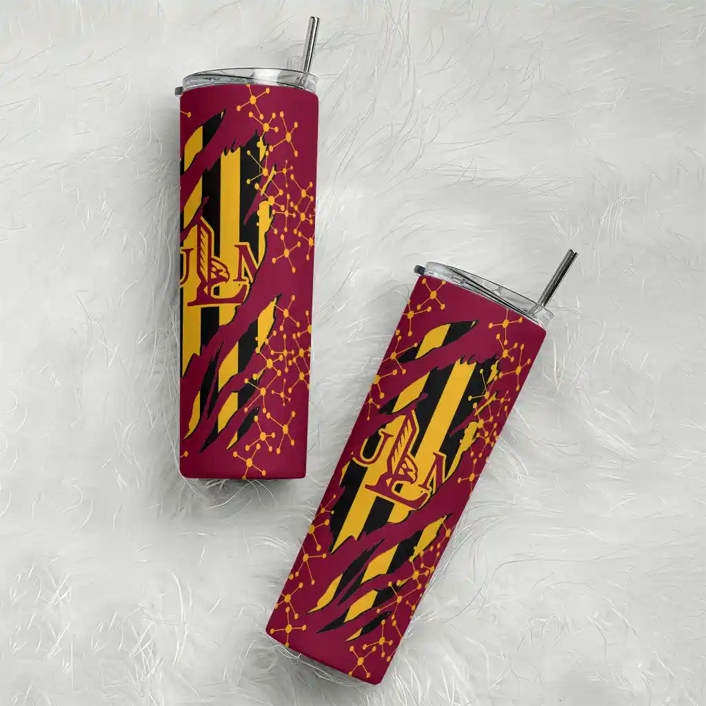 custom-louisiana-monroe-warhawks-star-pop-red-black-skinny-tumbler-top-rated.webp