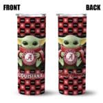 custom-louisiana-ragin-cajuns-yoda-cozy-red-black-skinny-tumbler-best-selling.webp
