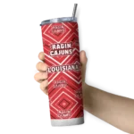 custom-louisiana-ragin-cajuns-zipper-leopard-red-skinny-tumbler-best-selling.webp
