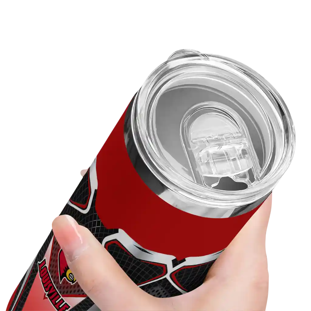custom-louisville-cardinals-superman-emblem-red-black-skinny-tumbler-high-quality.webp