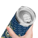 custom-marquette-golden-eagles-monogram-burst-blue-white-skinny-tumbler-best-selling.webp