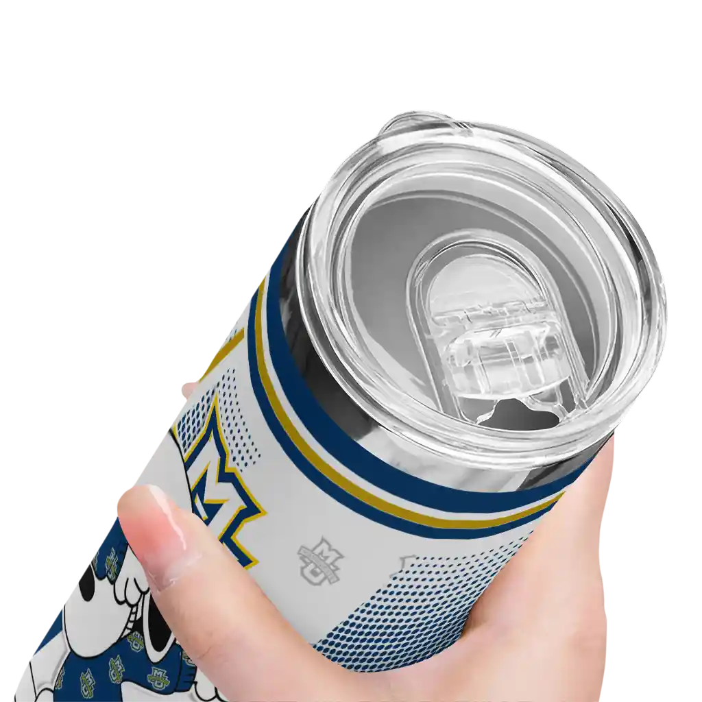 custom-marquette-golden-eagles-snoopy-dog-blue-white-skinny-tumbler-high-quality.webp