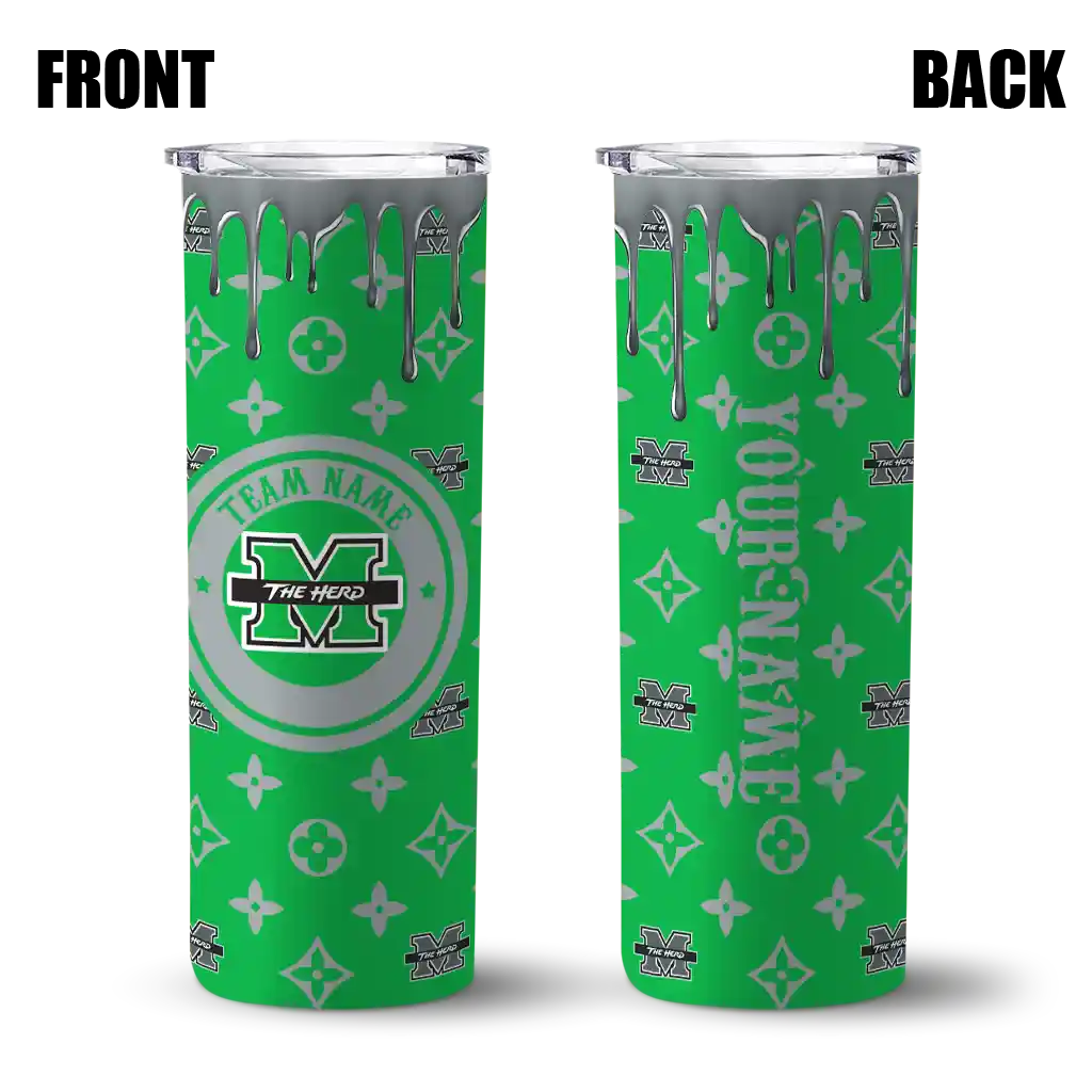 custom-marshall-thundering-herd-camo-streak-green-skinny-tumbler-fashion-forward.webp