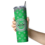 custom-marshall-thundering-herd-camo-streak-green-skinny-tumbler-best-selling.webp