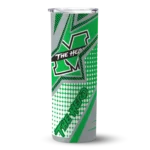 custom-marshall-thundering-herd-web-stripes-green-white-skinny-tumbler-best-selling.webp