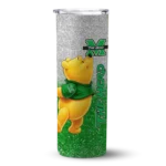 custom-marshall-thundering-herd-winnie-the-pooh-green-gray-skinny-tumbler-best-selling.webp