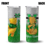 custom-marshall-thundering-herd-winnie-the-pooh-green-gray-skinny-tumbler-best-selling.webp