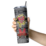 custom-maryland-terrapins-chevron-v-red-gray-skinny-tumbler-best-selling.webp