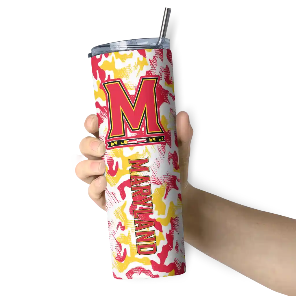 custom-maryland-terrapins-claw-marks-red-white-skinny-tumbler-premium-grade.webp