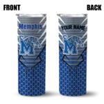 custom-memphis-tigers-chevron-stripes-blue-skinny-tumbler-best-selling.webp