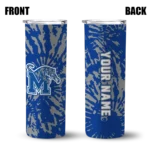 custom-memphis-tigers-metallic-grid-blue-skinny-tumbler-best-selling.webp