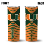 custom-miami-hurricanes-camo-texture-orange-skinny-tumbler-best-selling.webp
