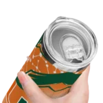 custom-miami-hurricanes-helmet-clash-orange-skinny-tumbler-best-selling.webp