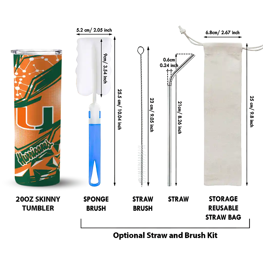 custom-miami-hurricanes-helmet-clash-orange-skinny-tumbler-new-arrival-1.webp