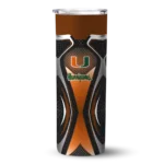 custom-miami-hurricanes-superman-emblem-orange-black-skinny-tumbler-best-selling.webp