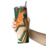 custom-miami-hurricanes-web-stripes-orange-white-skinny-tumbler-best-selling.webp