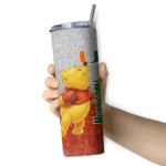 custom-miami-hurricanes-winnie-the-pooh-orange-gray-skinny-tumbler-best-selling.webp
