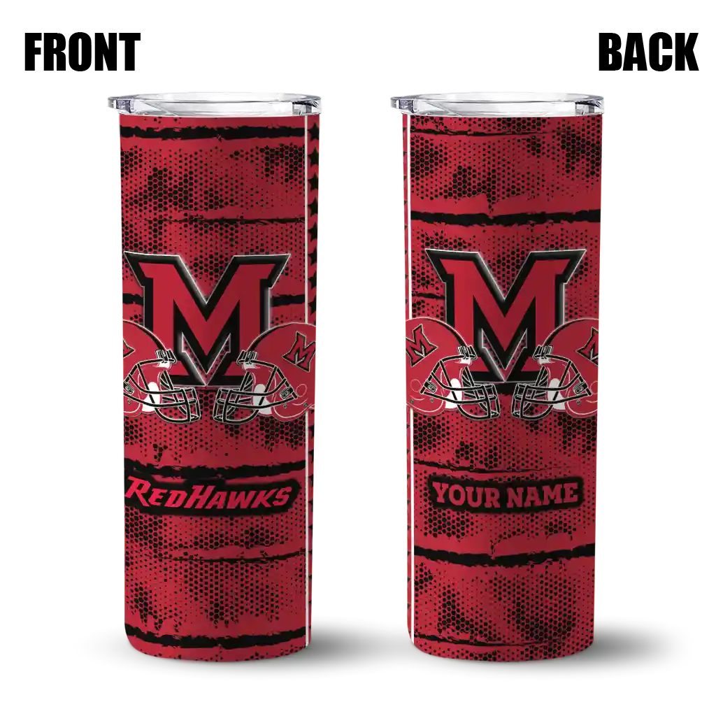 custom-miami-redhawks-chevron-patch-red-skinny-tumbler-fashion-forward.webp