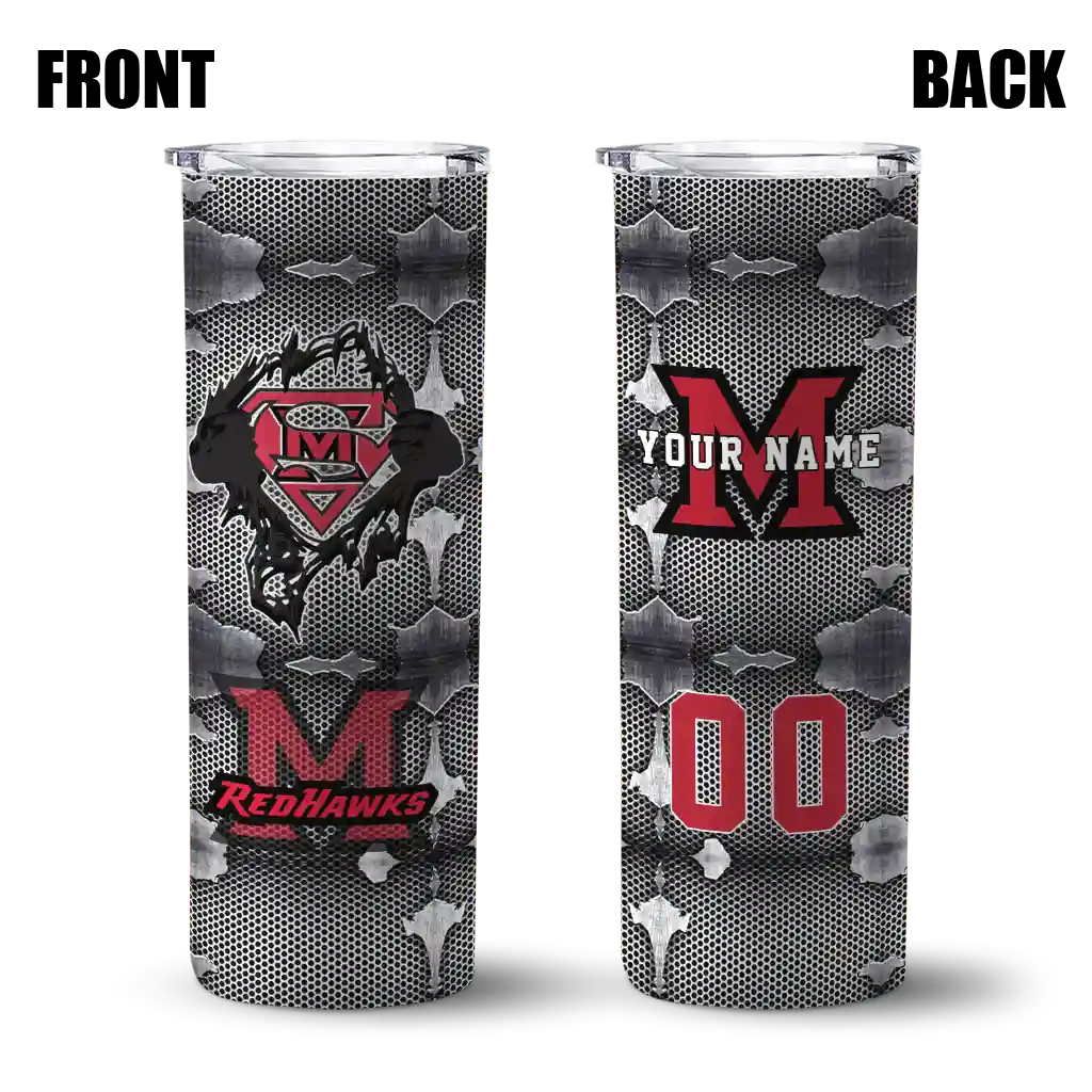 custom-miami-redhawks-chevron-v-red-gray-skinny-tumbler-fashion-forward.webp