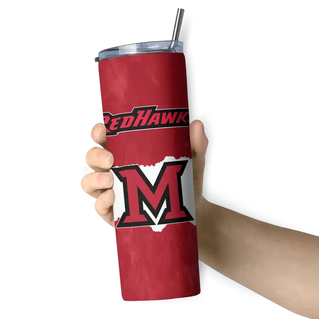 custom-miami-redhawks-torn-band-red-white-skinny-tumbler-premium-grade.webp