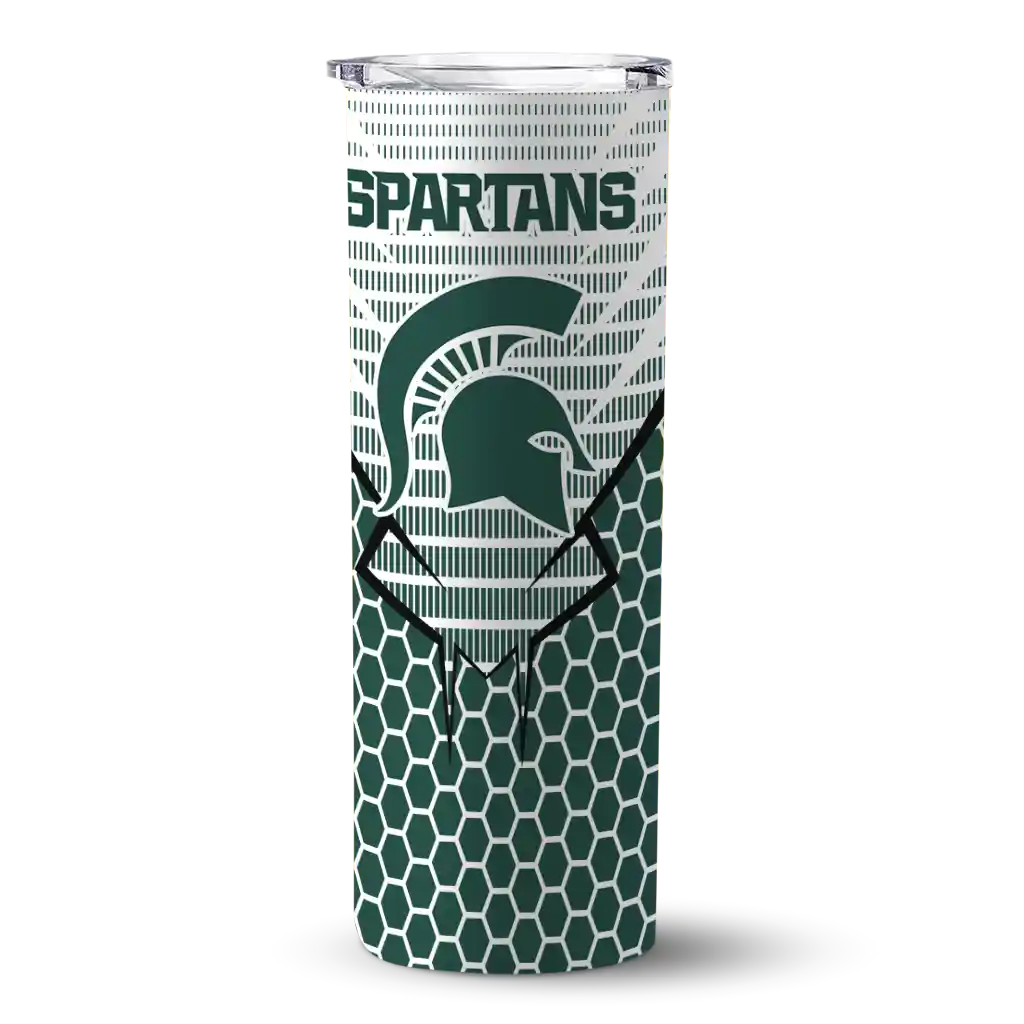 custom-michigan-state-spartans-chevron-stripes-green-skinny-tumbler-best-selling.webp custom michigan state spartans chevron stripes green skinny tumbler best selling