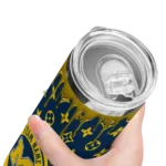 custom-michigan-wolverines-camo-streak-blue-skinny-tumbler-best-selling.webp